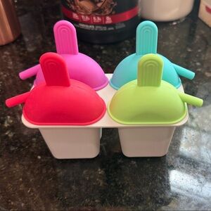 Silicone Popsicle Mold Set - Multicolor
